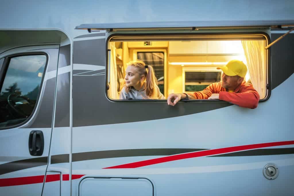 viajar en autocaravana con niños