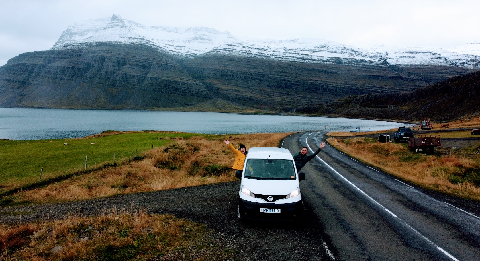 nuestro alojamiento en islandia fue una furgoneta camper