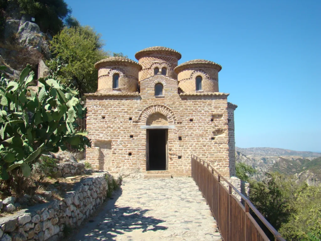 Cattolica di Stilo en el interior de Calabria