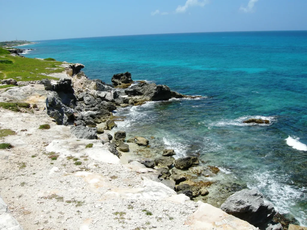 Mirador de Punta Sur en Isla Mujeres con vistas al Caribe