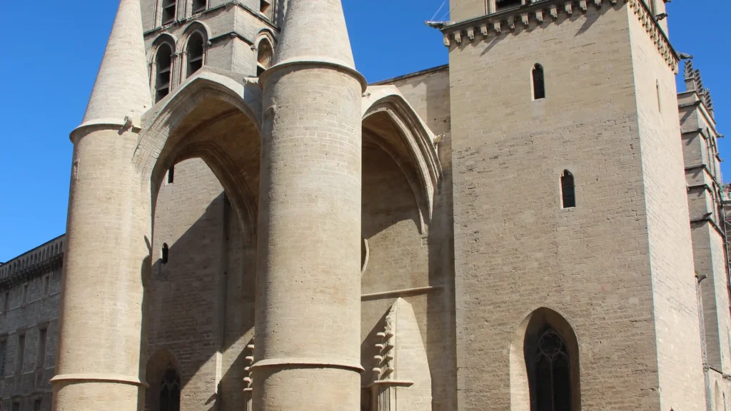 Catedral Saint-Pierre de Montpellier junto a la Facultad de Medicina