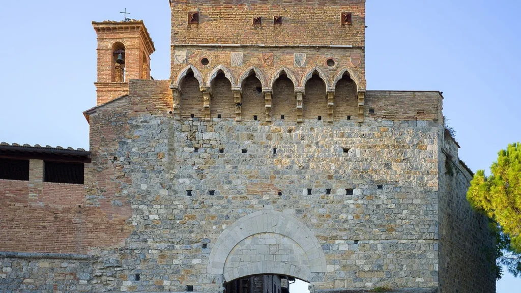 Porta San Giovanni, entrada sur al centro histórico de San Gimignano