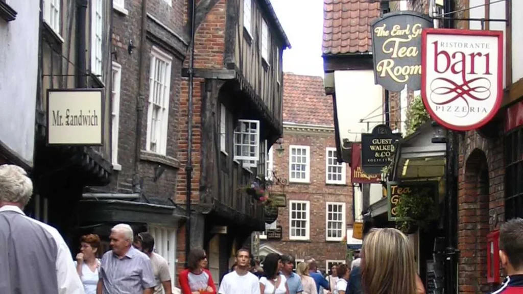 The Shambles, calle medieval del centro de York