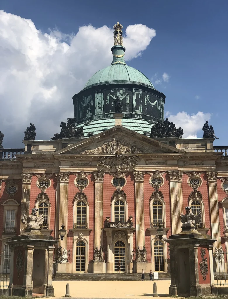 New Palace de Potsdam dentro del parque de Sanssouci