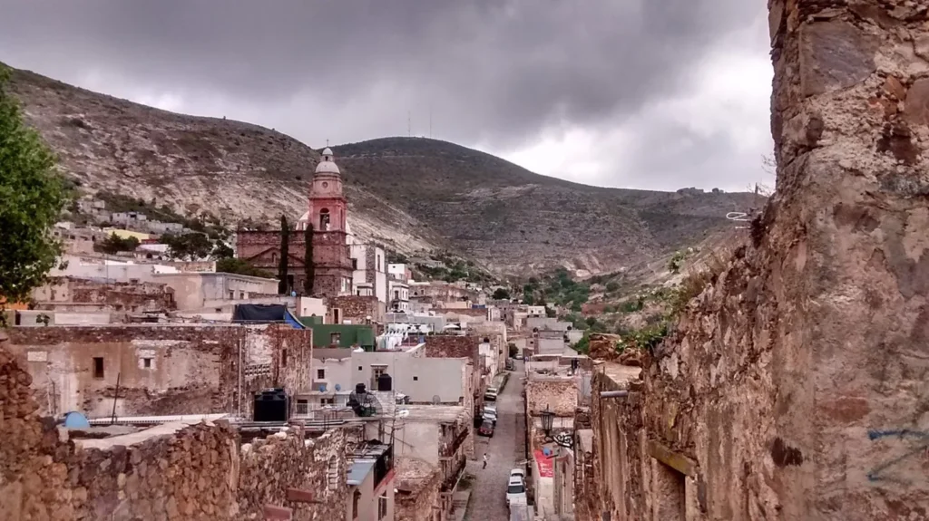 Vista panorámica de Real de Catorce en San Luis Potosí