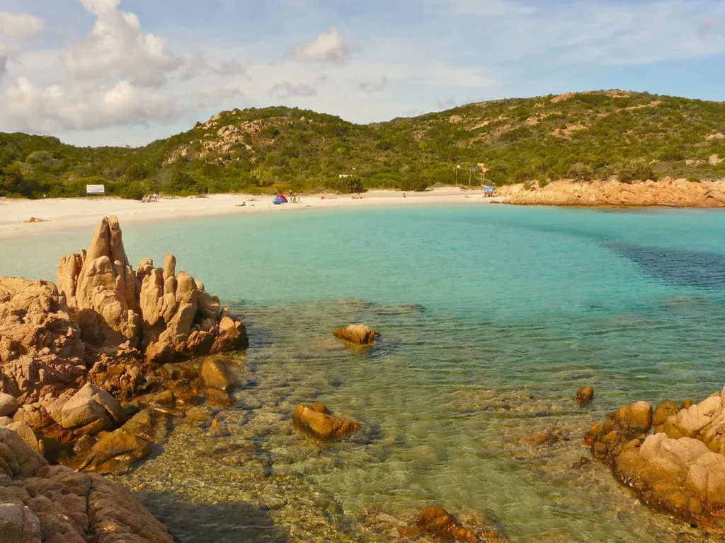 Spiaggia del Principe en la Costa Esmeralda de Cerdeña