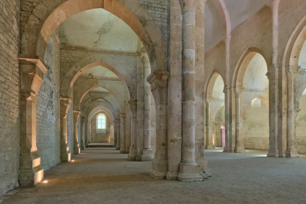 Abadía de Fontenay en el norte de Borgoña